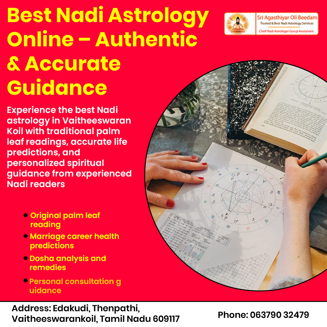 Online Nadi Astrology in Vaitheeswaran Koil